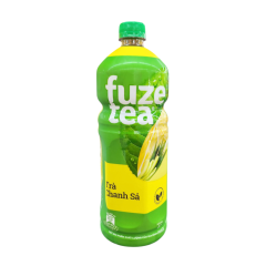 Trà chanh sả Fuzetea chai 1 lít