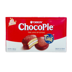 Bánh Choco Pie Orion 18P hộp 653g