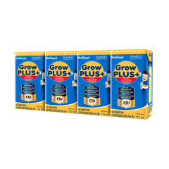Lô 4 sữa Grow Plus tăng cân vani 110ml