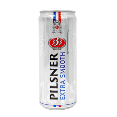 Bia 333 Pilsner Extra Smooth 330ml